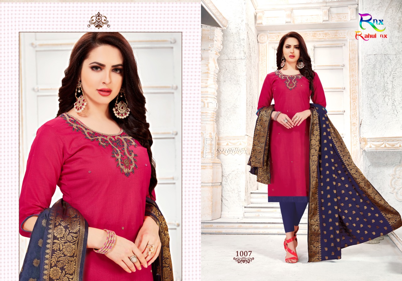 Rnx Presents Kulfi Designer Dress Material