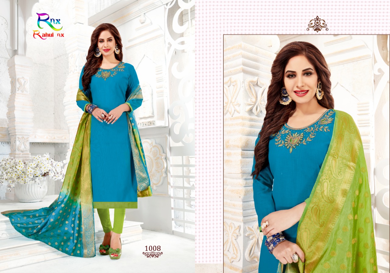 Rnx Presents Kulfi Designer Dress Material