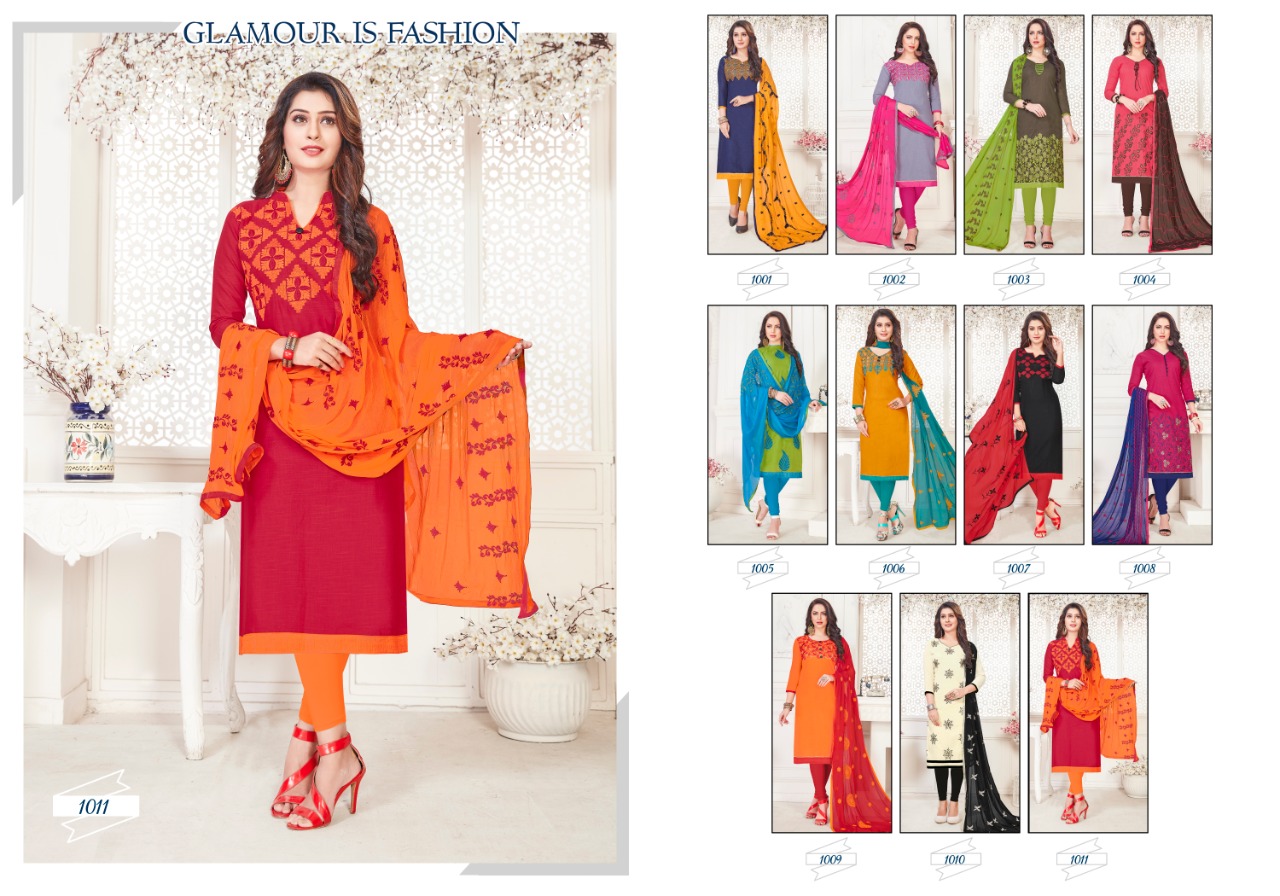 Rnx Presents  Maharani Designer Dress Material