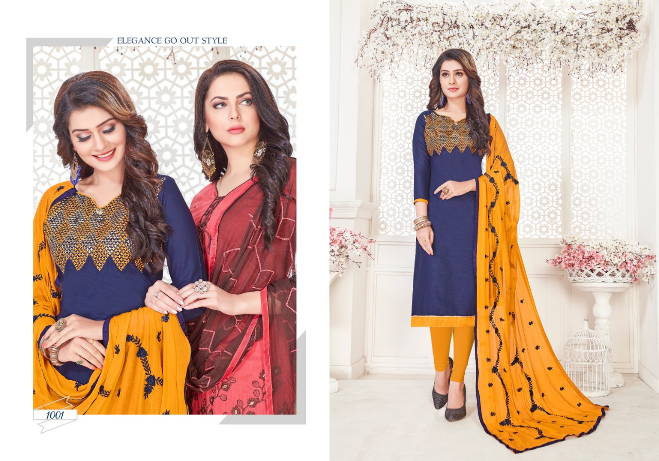 Rnx Presents  Maharani Designer Dress Material