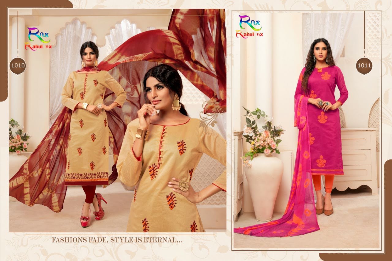 Rnx Presents Mango  Designer Dress Material