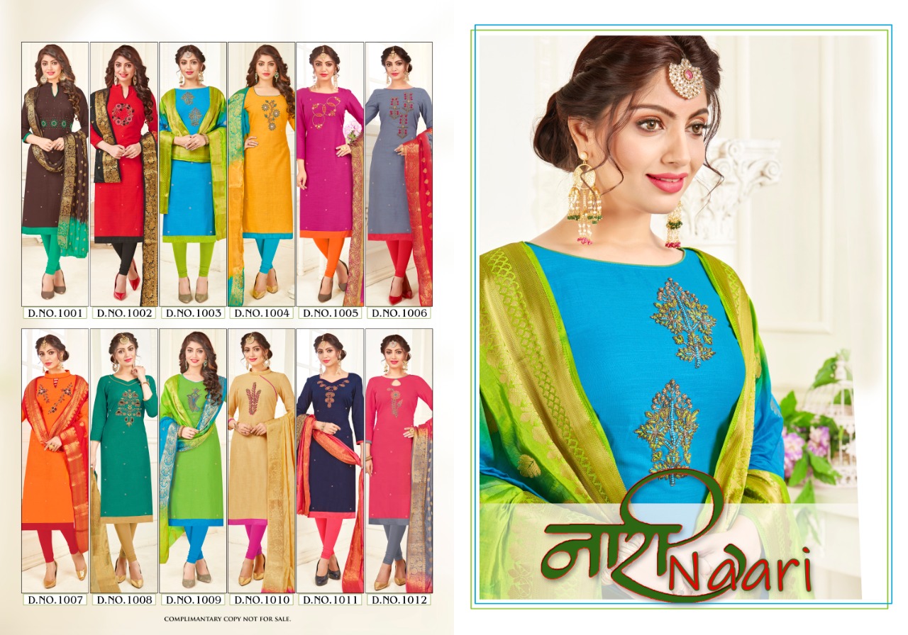 Rnx Presents  Naari Designer Dress Material