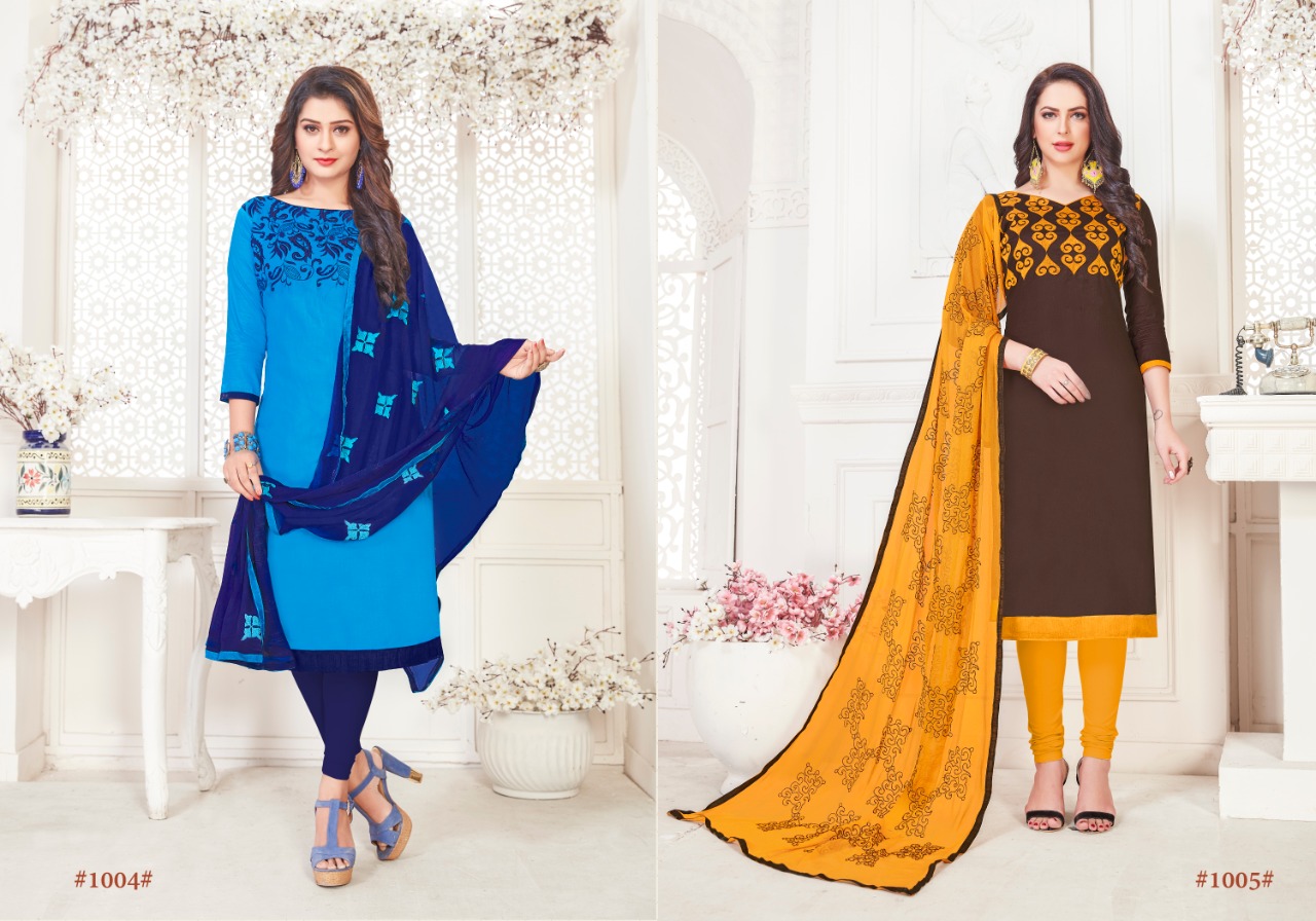 Rnx Presents Nirali Designer Dress Material