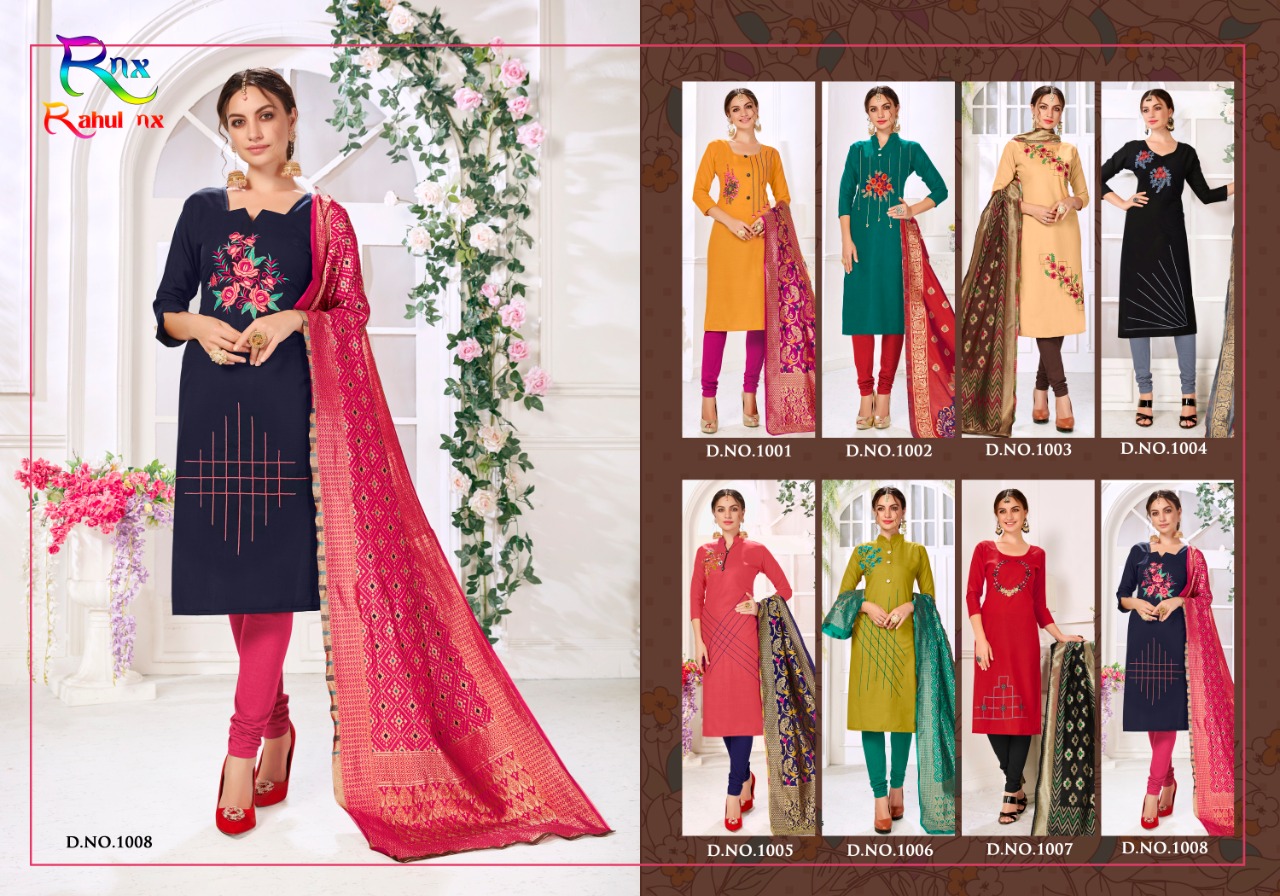 Rnx Presents Panipuri Designer Dress Material