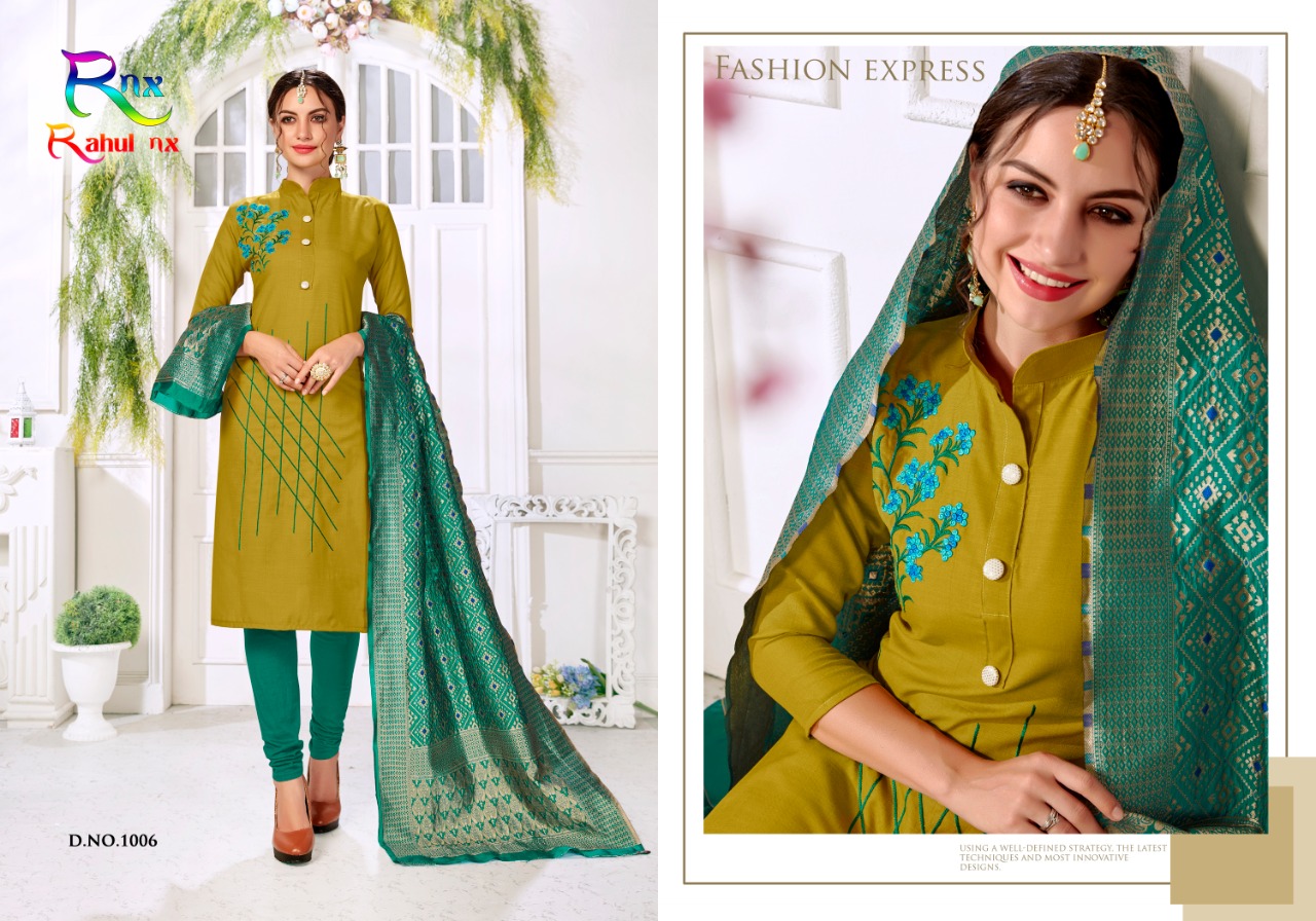 Rnx Presents Panipuri Designer Dress Material