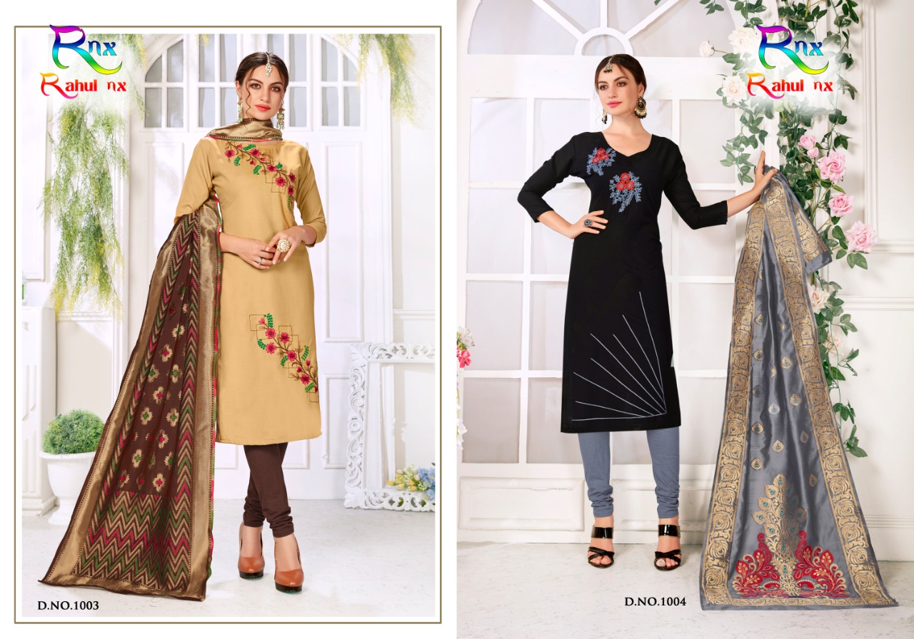 Rnx Presents Panipuri Designer Dress Material