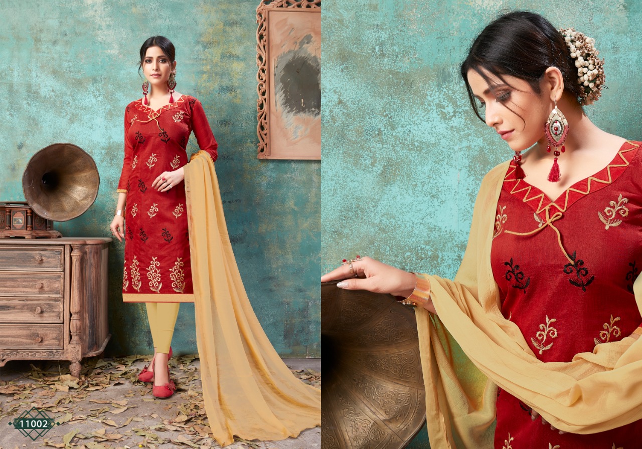 Rnx Presents  Rasili Vol 11 Designer Dress Material