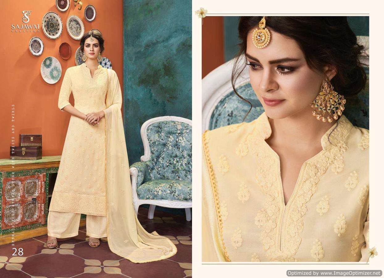 Sajawat Presents  Lakhnavi Vol 4 Ready Made Collection