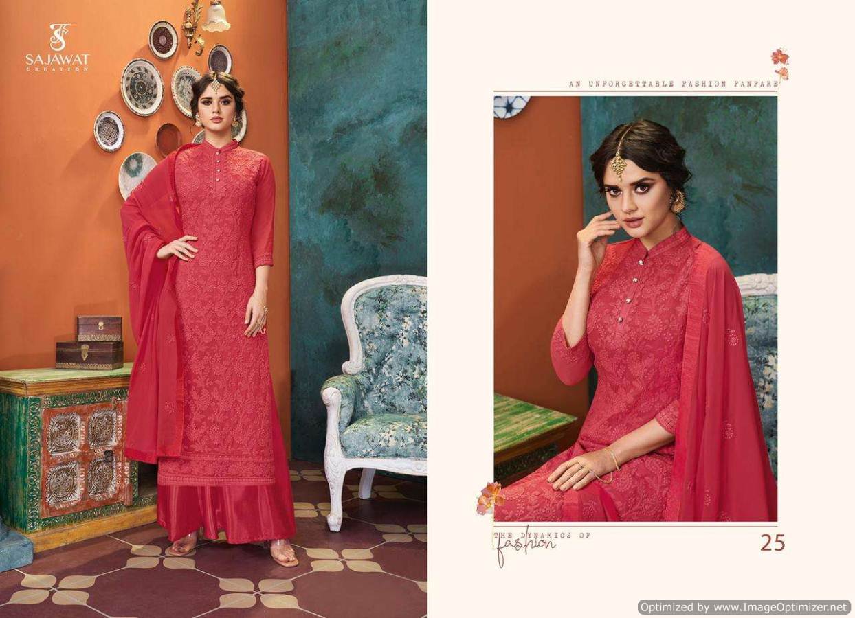 Sajawat Presents  Lakhnavi Vol 4 Ready Made Collection