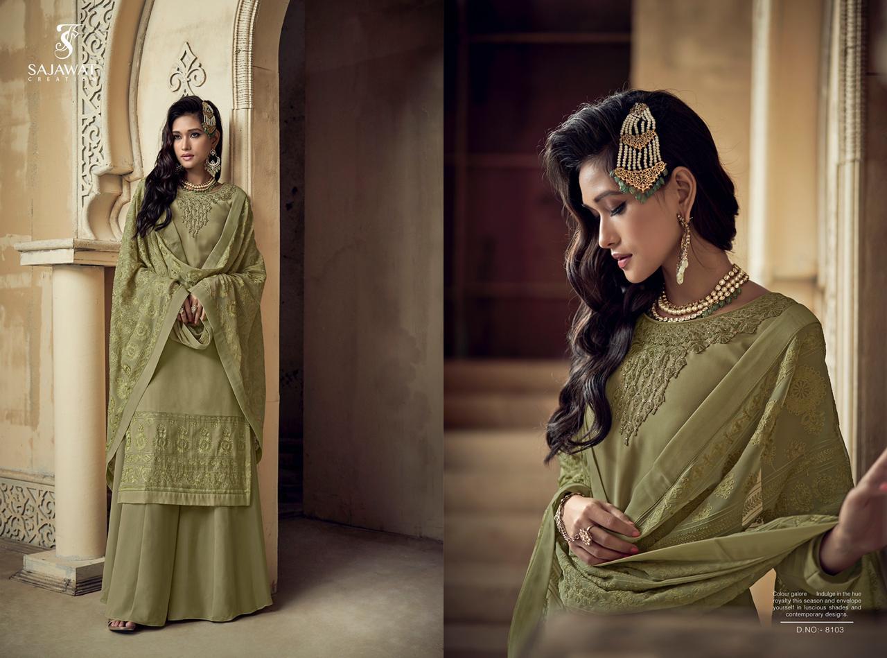 Sajawat Presents Rajani Vol 1 Designer Dress Material