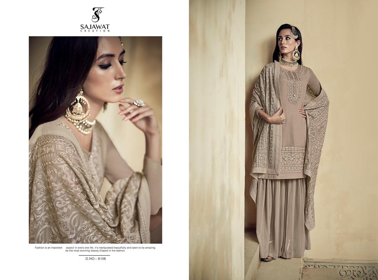 Sajawat Presents Rajani Vol 1 Designer Dress Material