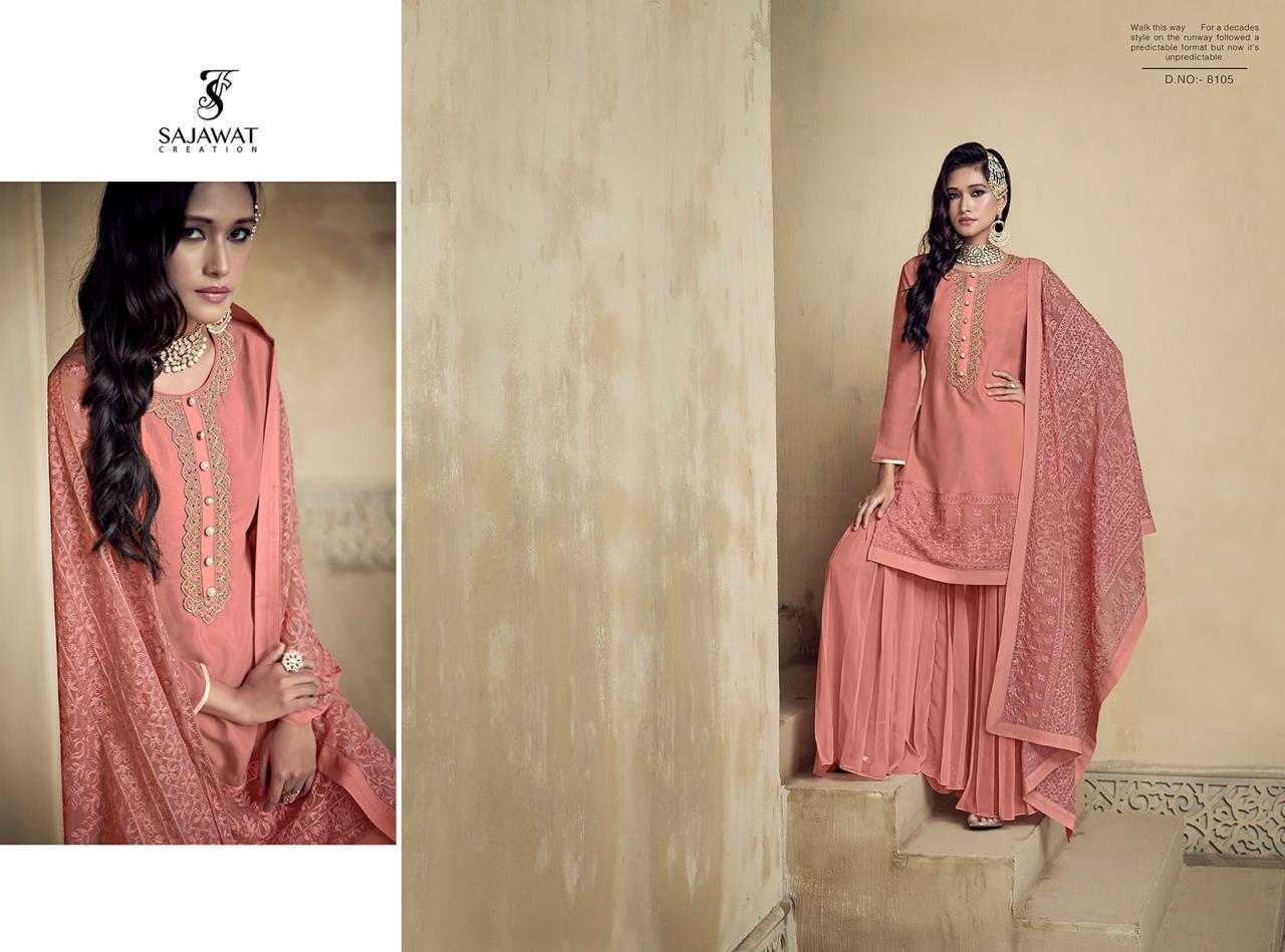 Sajawat Presents Rajani Vol 1 Designer Dress Material