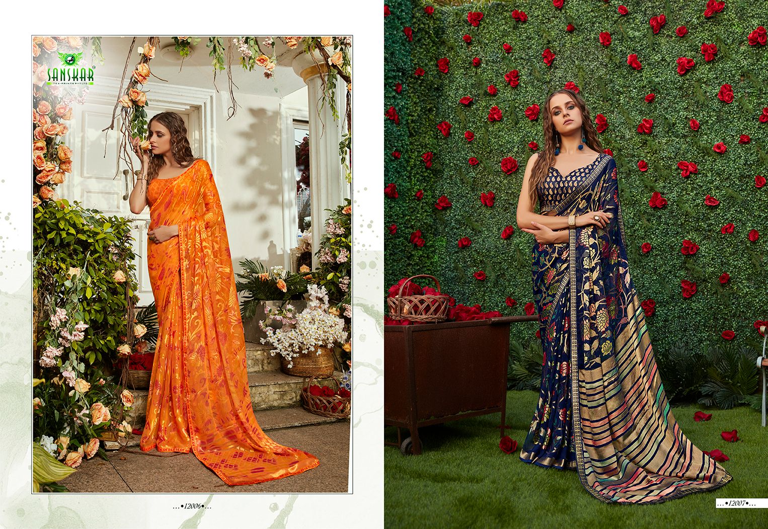 Sanskar Presents  Shahi Libbas  Party Wear Saree Collection