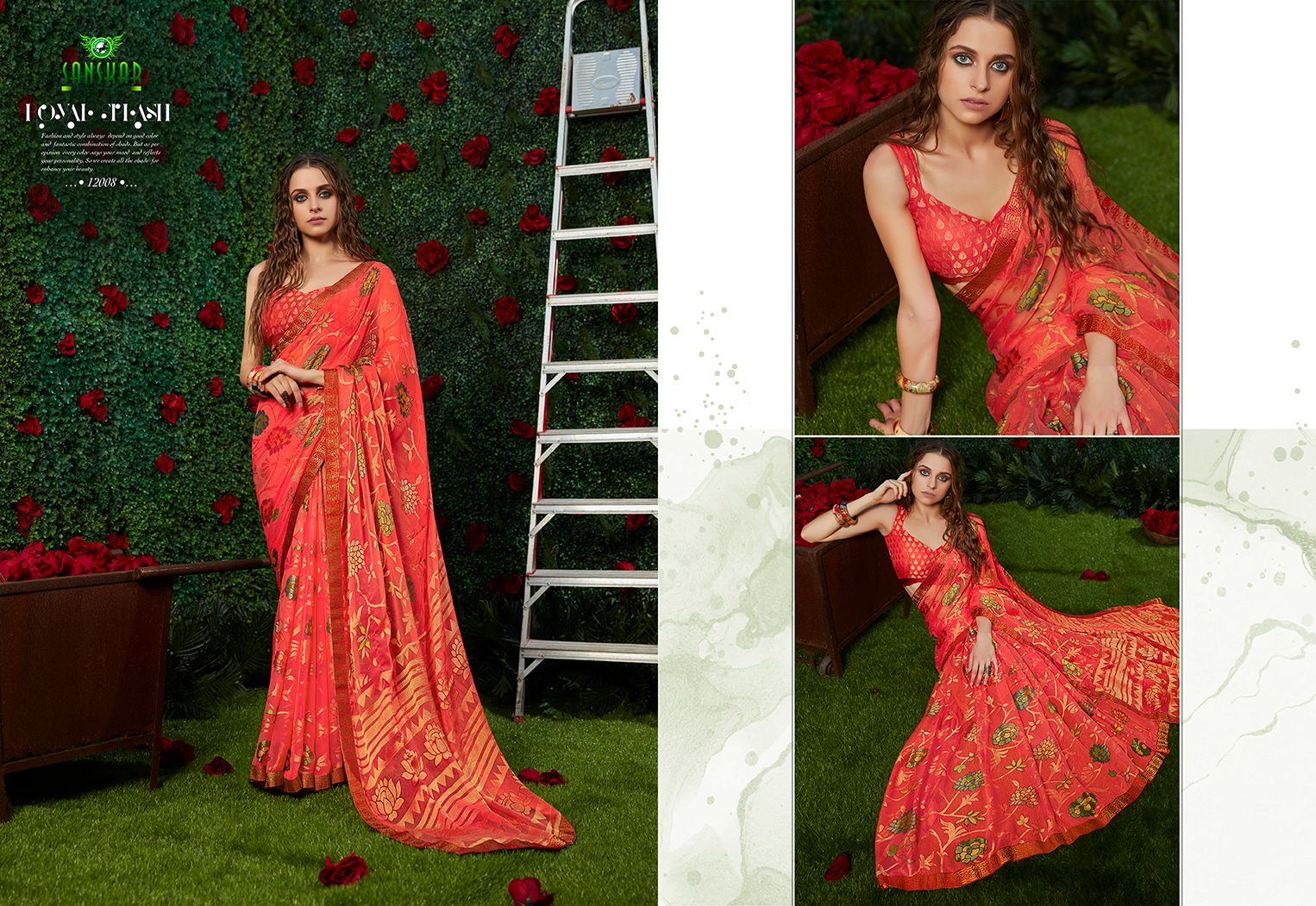 Sanskar Presents  Shahi Libbas  Party Wear Saree Collection