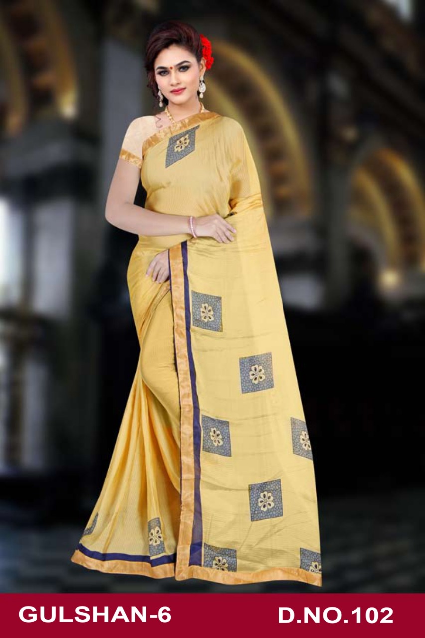 Shobha Presents Gulshan Vol 6 Printed Saree Collection