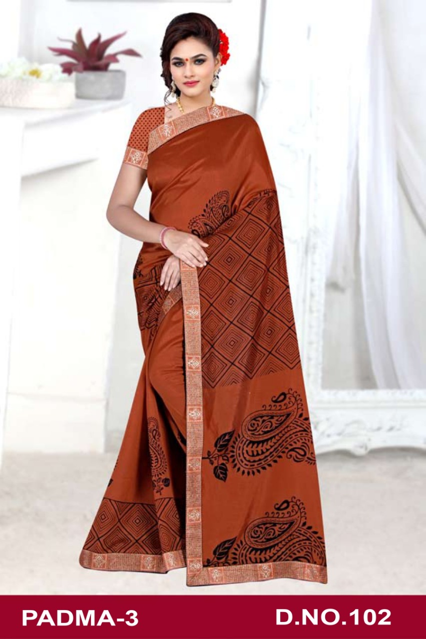 Shobha Presents Padma Vol 3 Printed Saree Collection