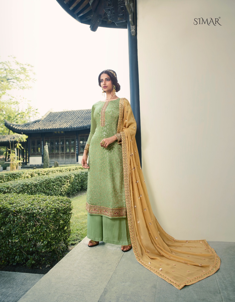 Simar Presents  Lewel Party Wear Salwar Suits