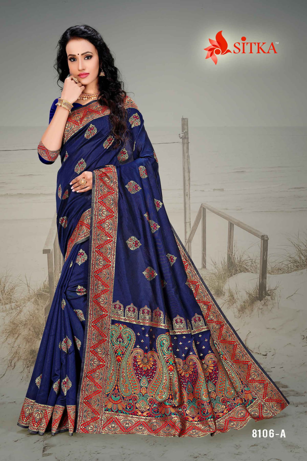 Sitka Presents Natural Silk 8106 Cotton Silk Saree Collection