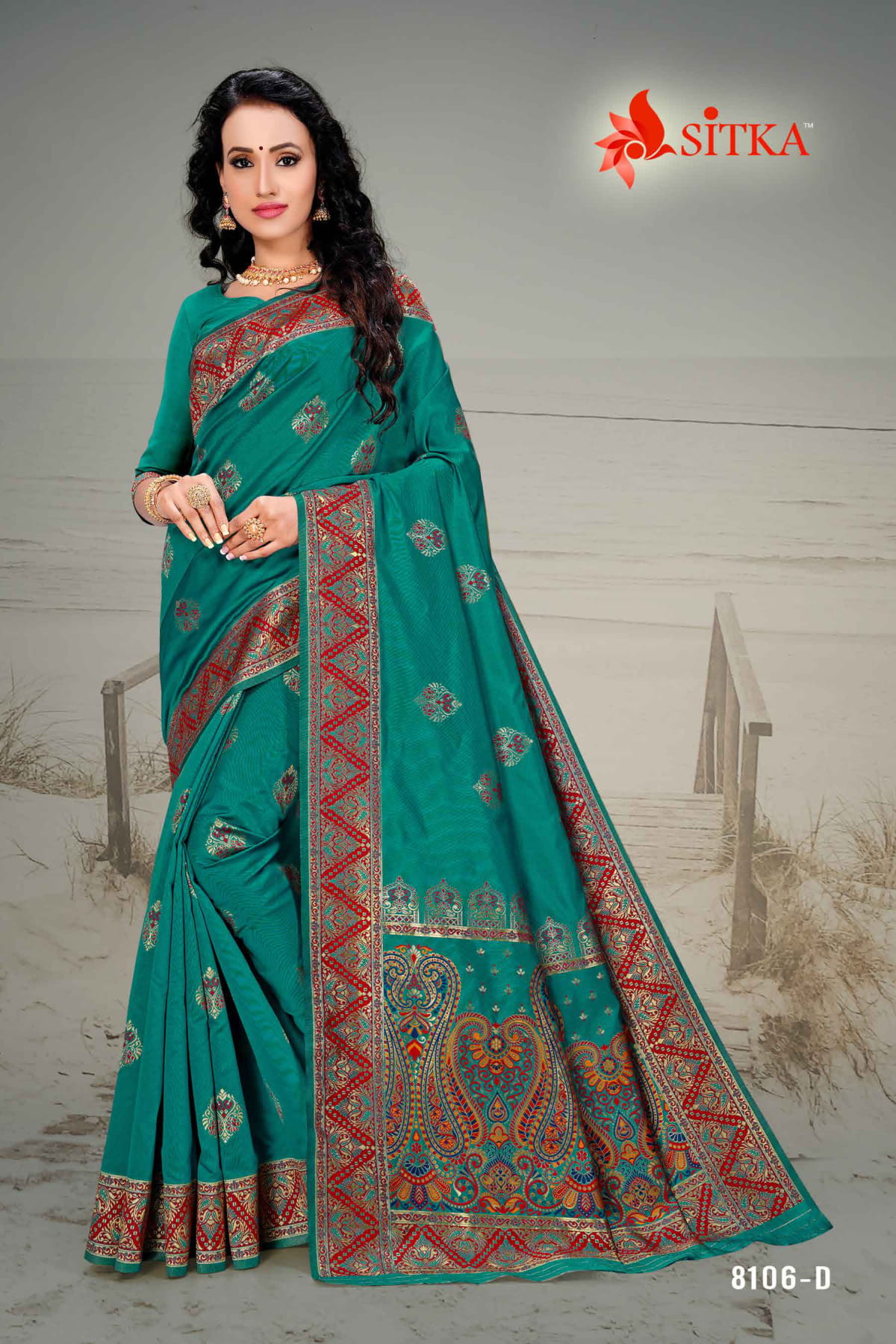 Sitka Presents Natural Silk 8106 Cotton Silk Saree Collection