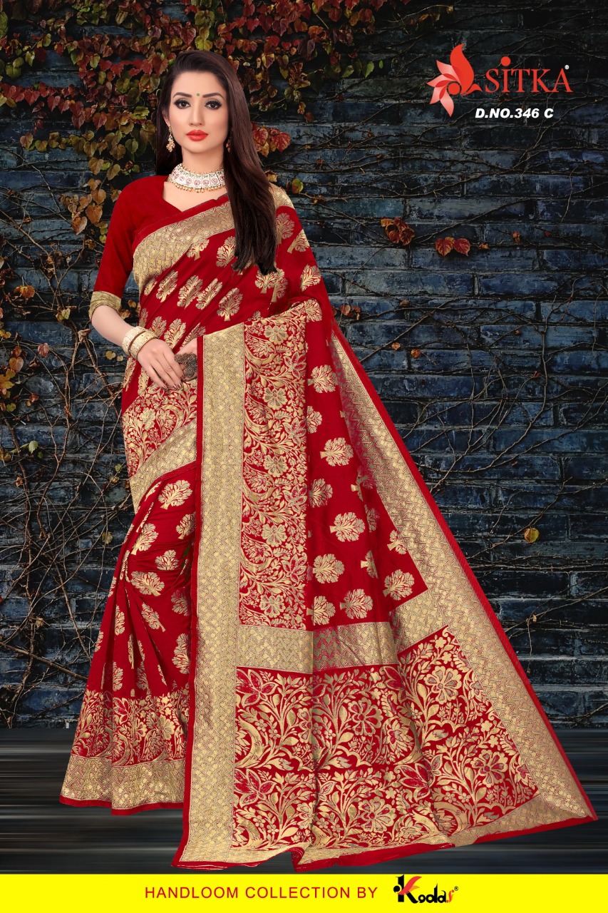 Sitka Presents Taal 346  Silk Saree Collection