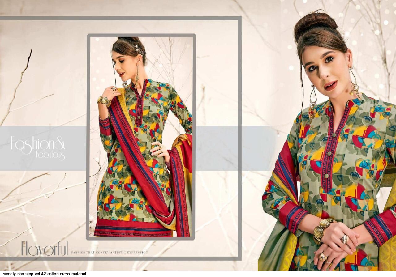 Sweety Presents Non Stop Vol 42 Dress Material Collection