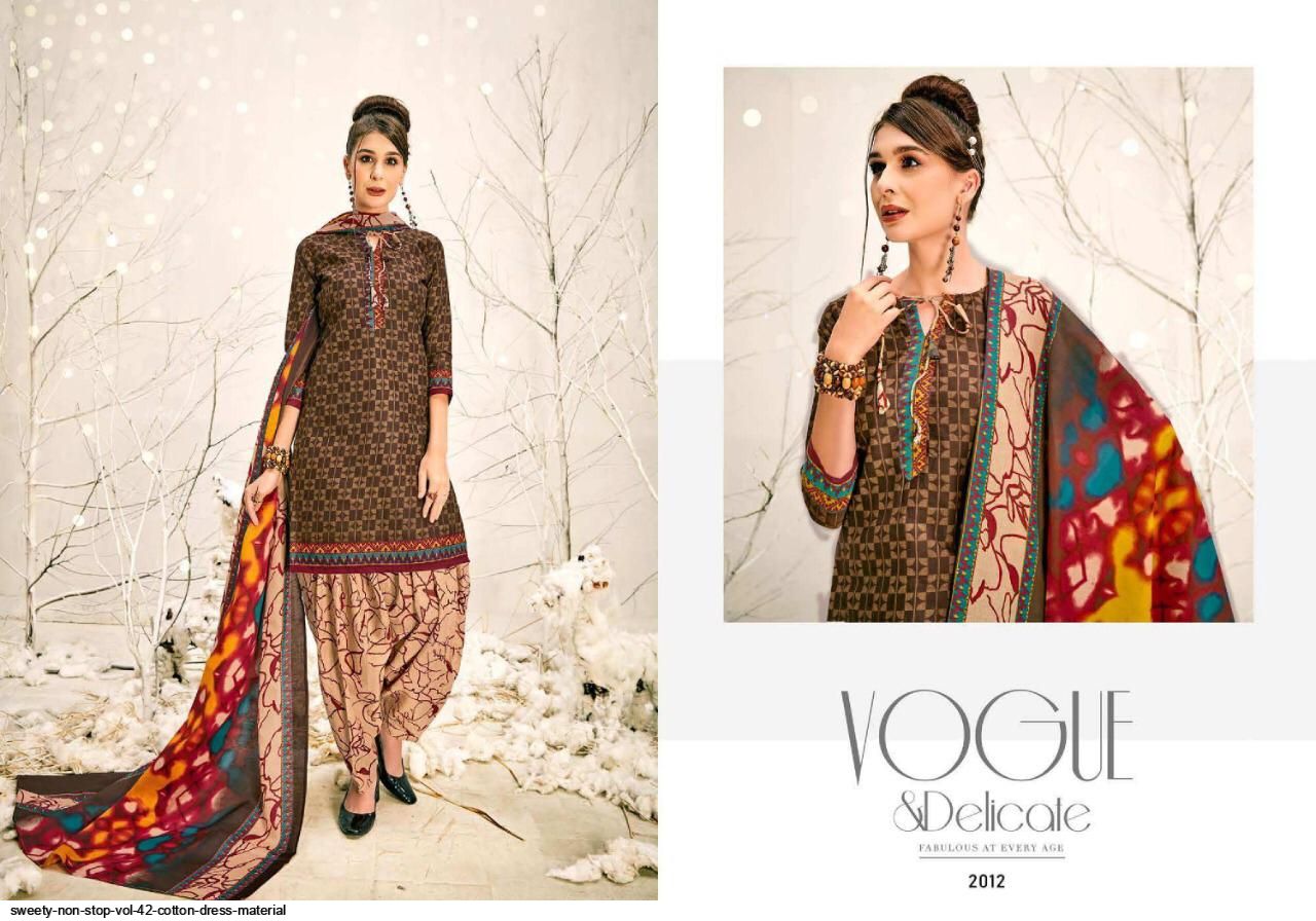 Sweety Presents Non Stop Vol 42 Dress Material Collection