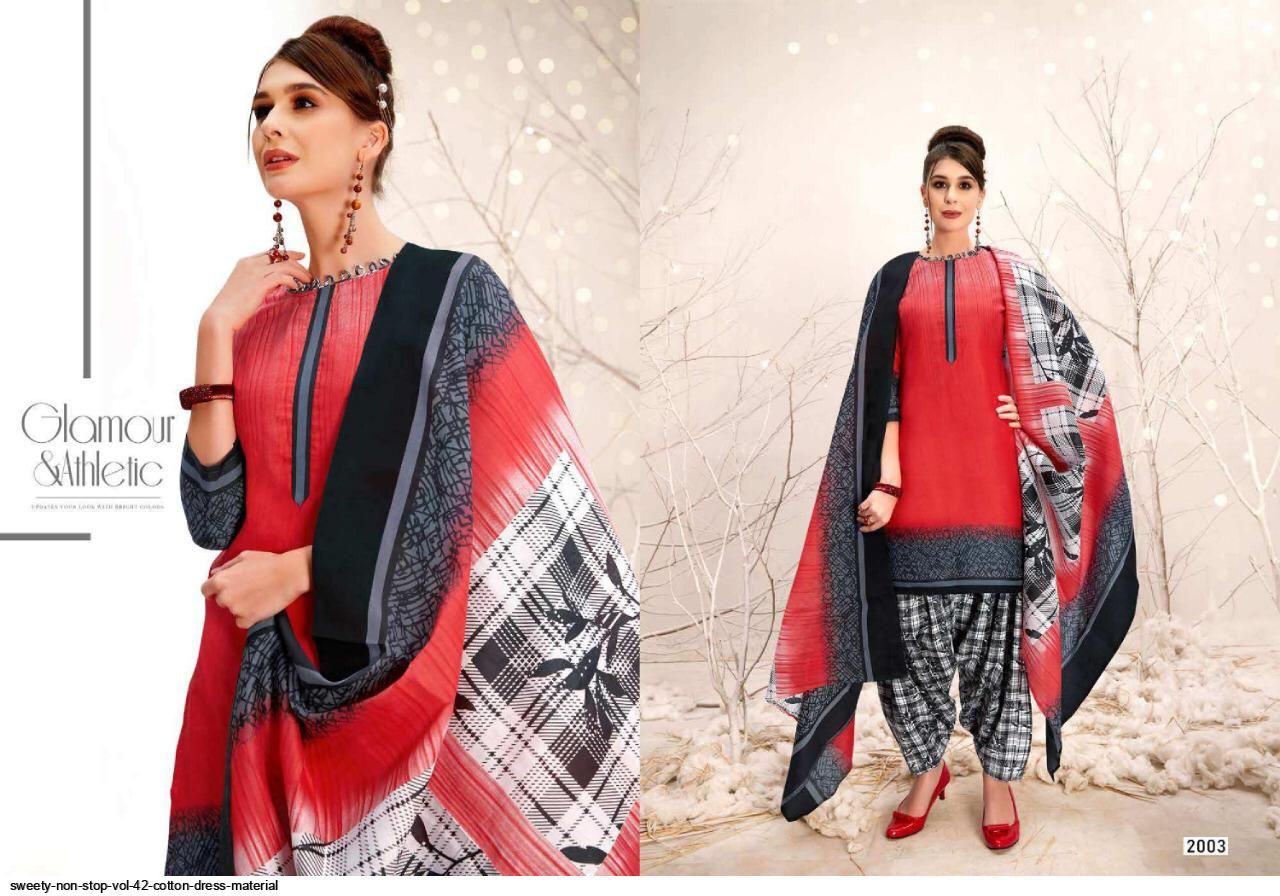 Sweety Presents Non Stop Vol 42 Dress Material Collection