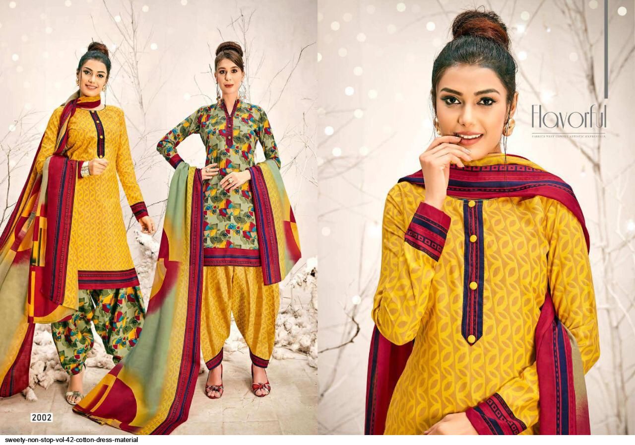 Sweety Presents Non Stop Vol 42 Dress Material Collection