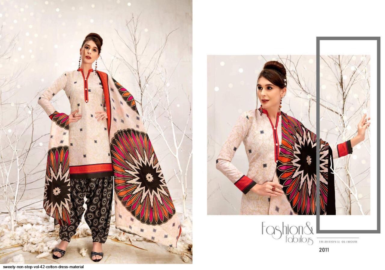 Sweety Presents Non Stop Vol 42 Dress Material Collection