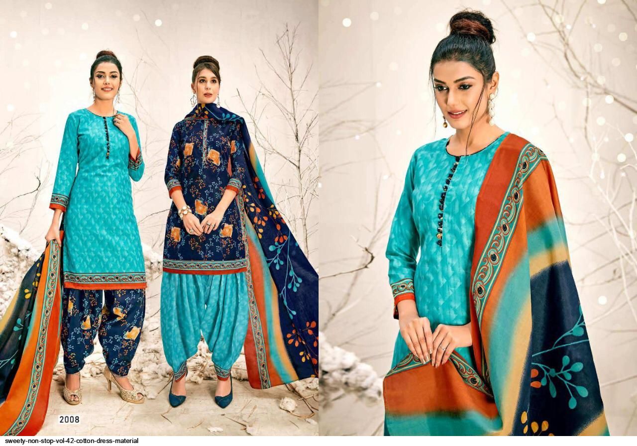 Sweety Presents Non Stop Vol 42 Dress Material Collection