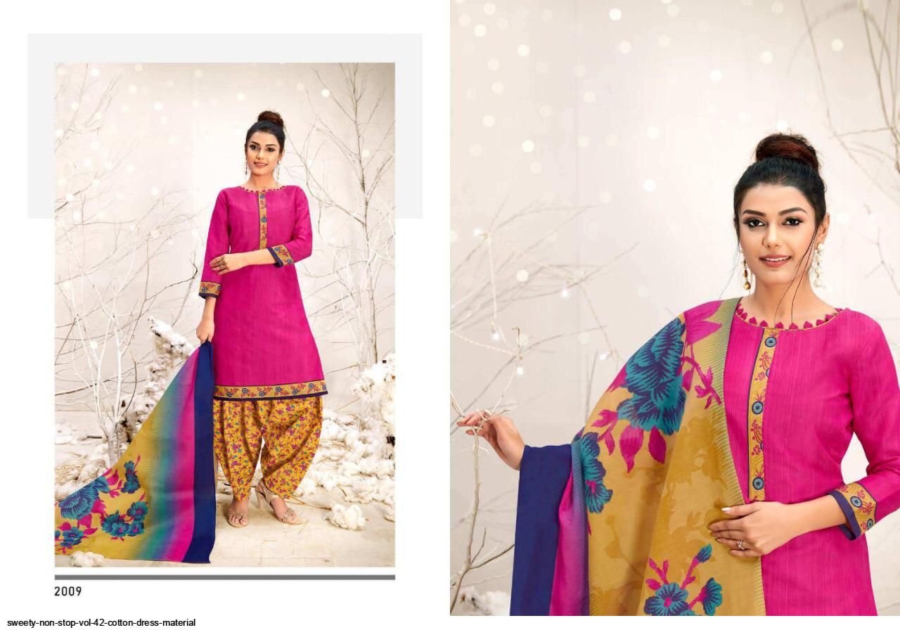 Sweety Presents Non Stop Vol 42 Dress Material Collection