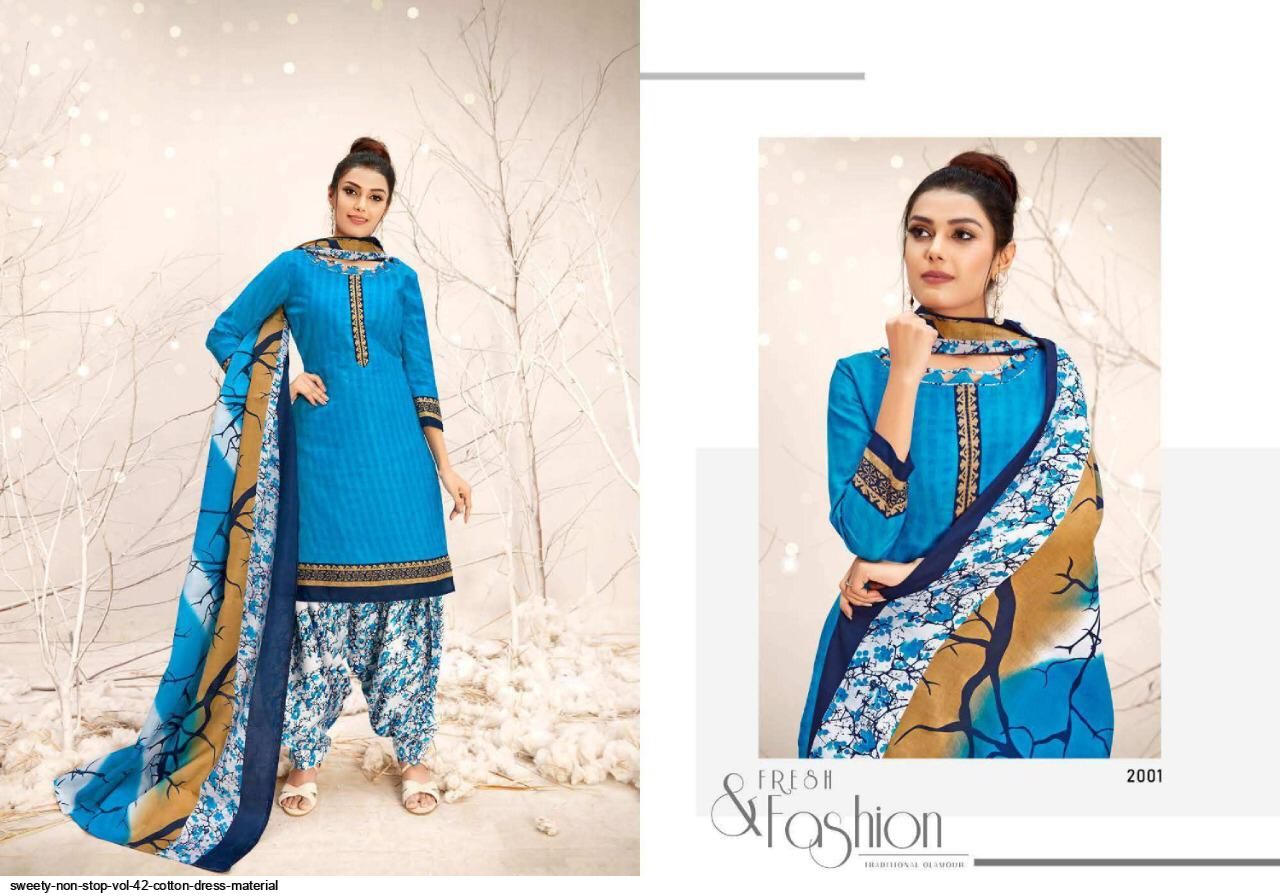 Sweety Presents Non Stop Vol 42 Dress Material Collection