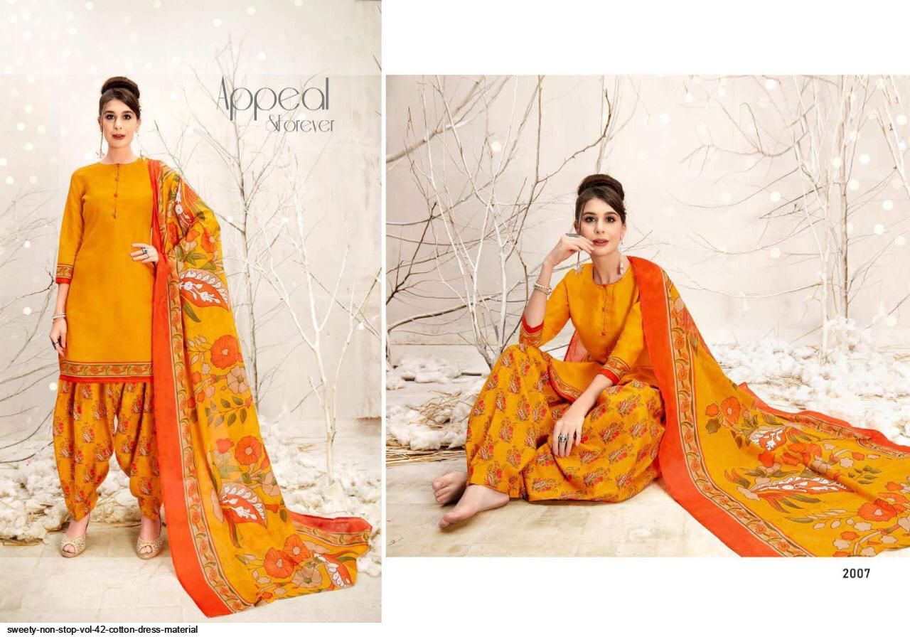 Sweety Presents Non Stop Vol 42 Dress Material Collection