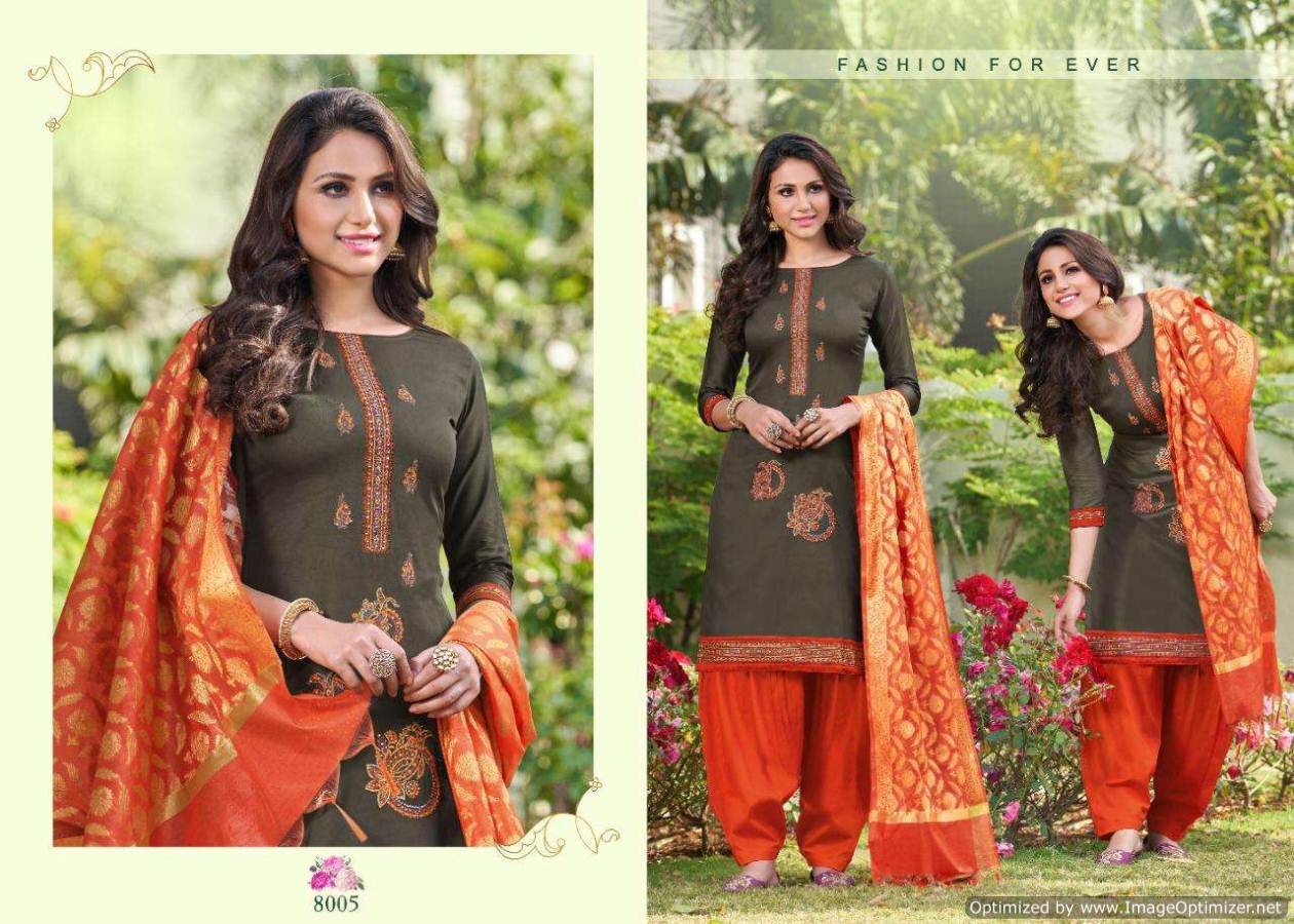 Utsav  Presents Menka  Designer Dress Material