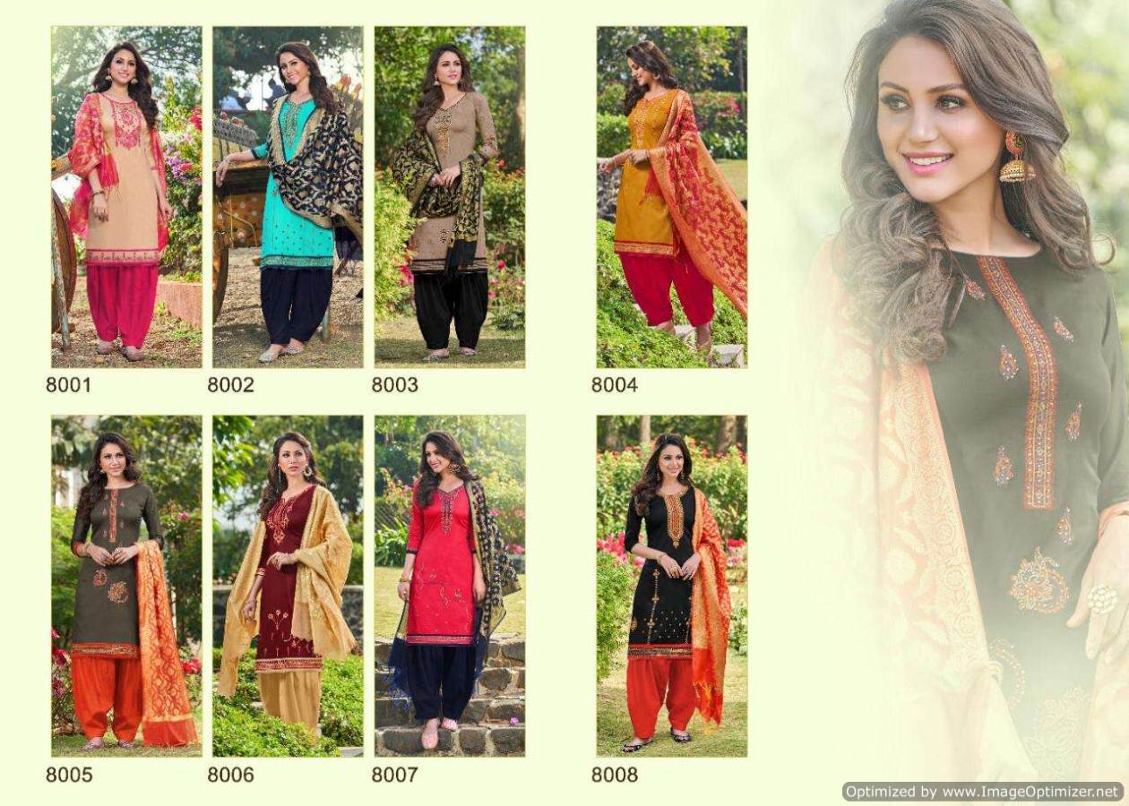 Utsav  Presents Menka  Designer Dress Material