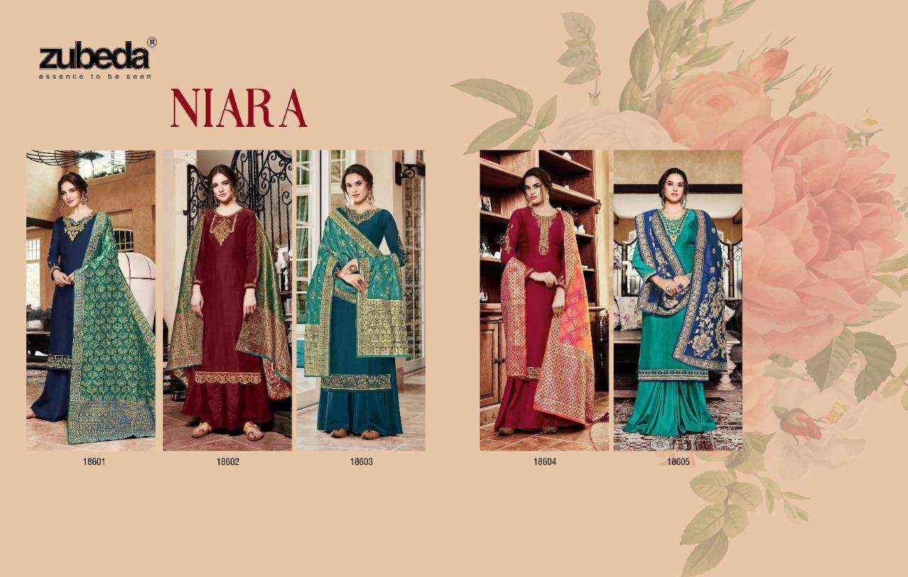 Zubeda  Presents Niara Designer  Salwar Suits