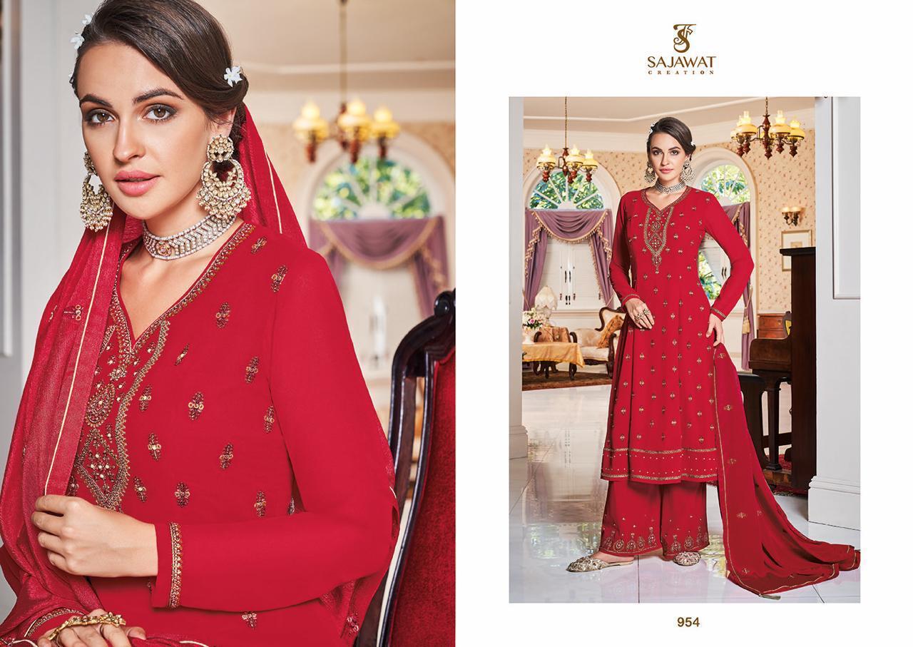 Sajawat Presents Mahira Vol 1 Designer Salwar Suits Collection