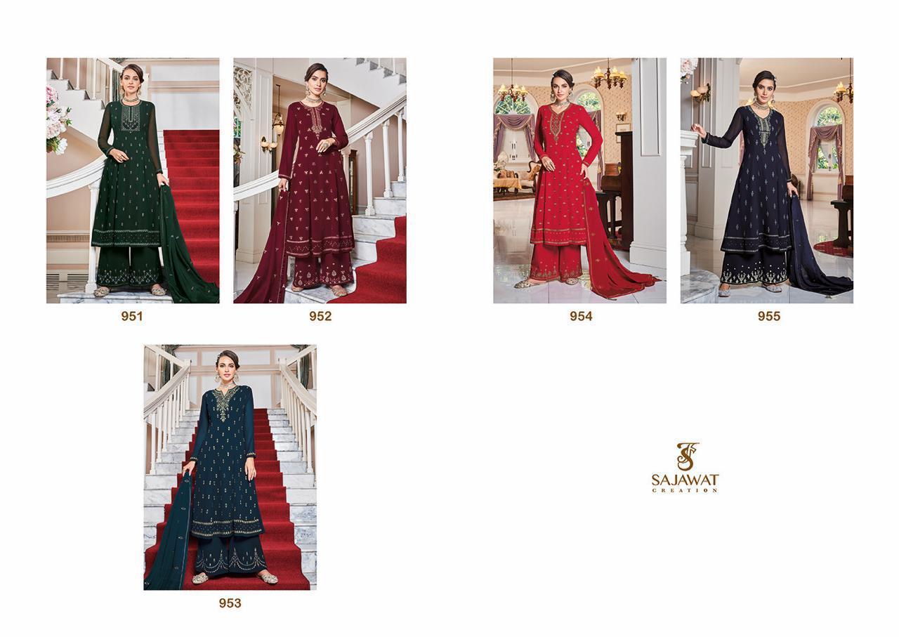 Sajawat Presents Mahira Vol 1 Designer Salwar Suits Collection