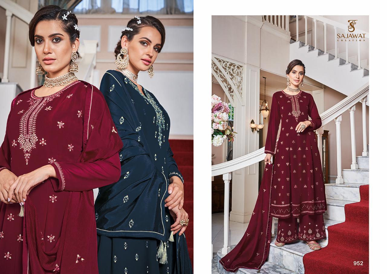 Sajawat Presents Mahira Vol 1 Designer Salwar Suits Collection