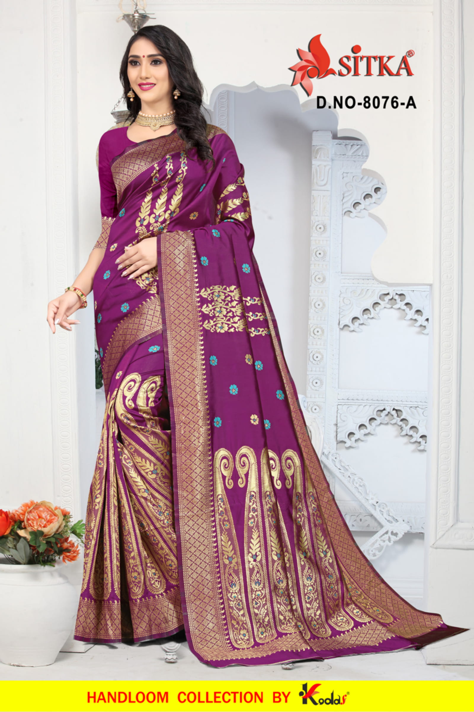 Sitka Presents Grahlaxmi 8076  Fancy Saree Collection