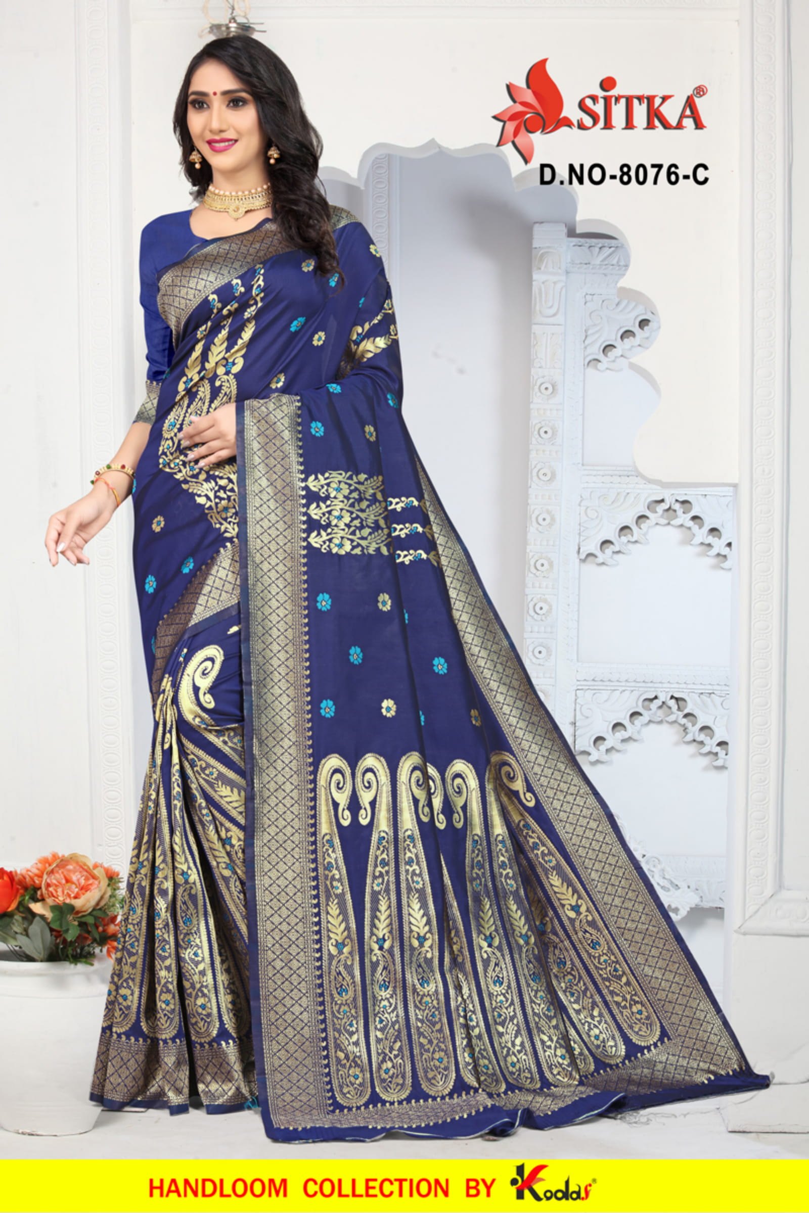 Sitka Presents Grahlaxmi 8076  Fancy Saree Collection