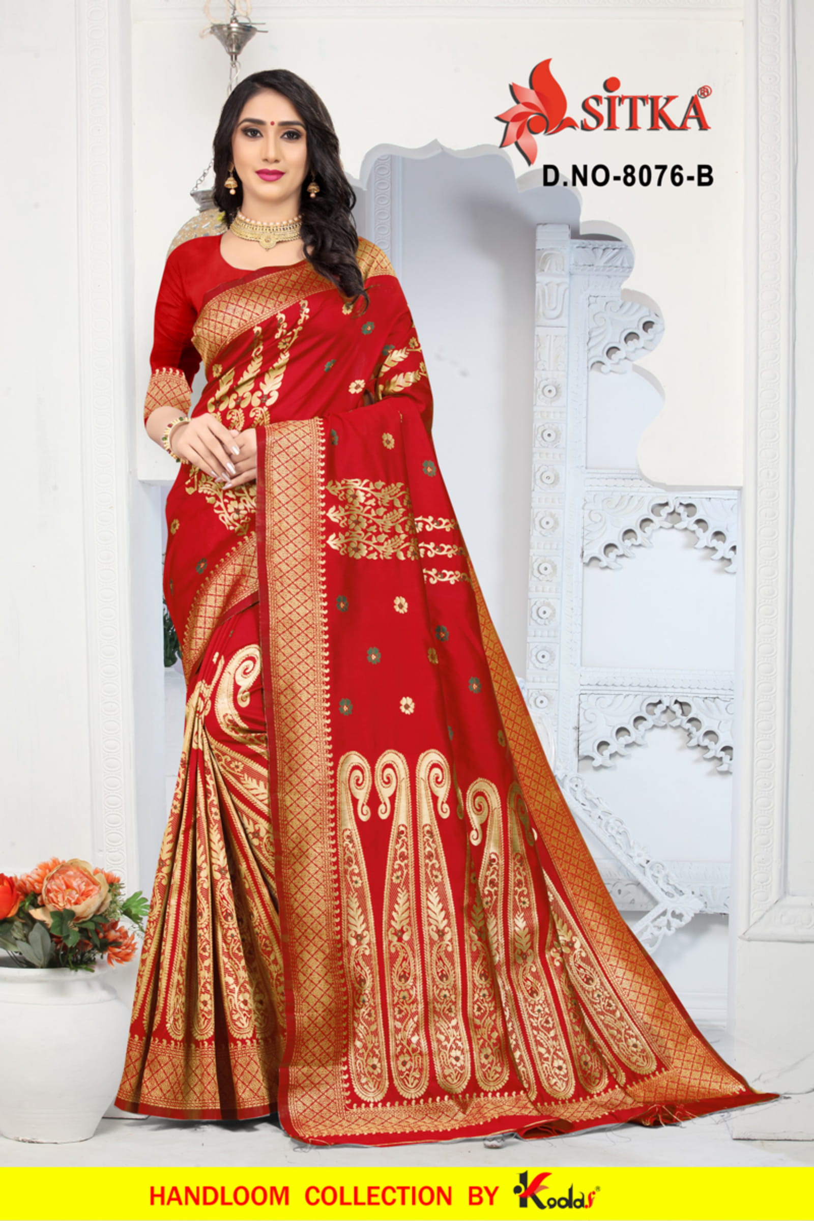 Sitka Presents Grahlaxmi 8076  Fancy Saree Collection