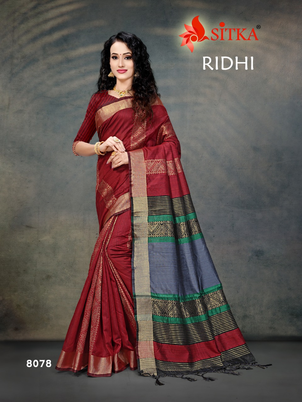 Sitka Presents Ridhi Fancy Printed Saree Collection