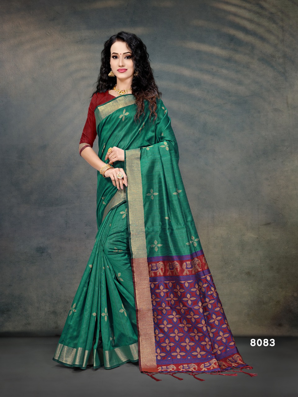 Sitka Presents Ridhi Fancy Printed Saree Collection