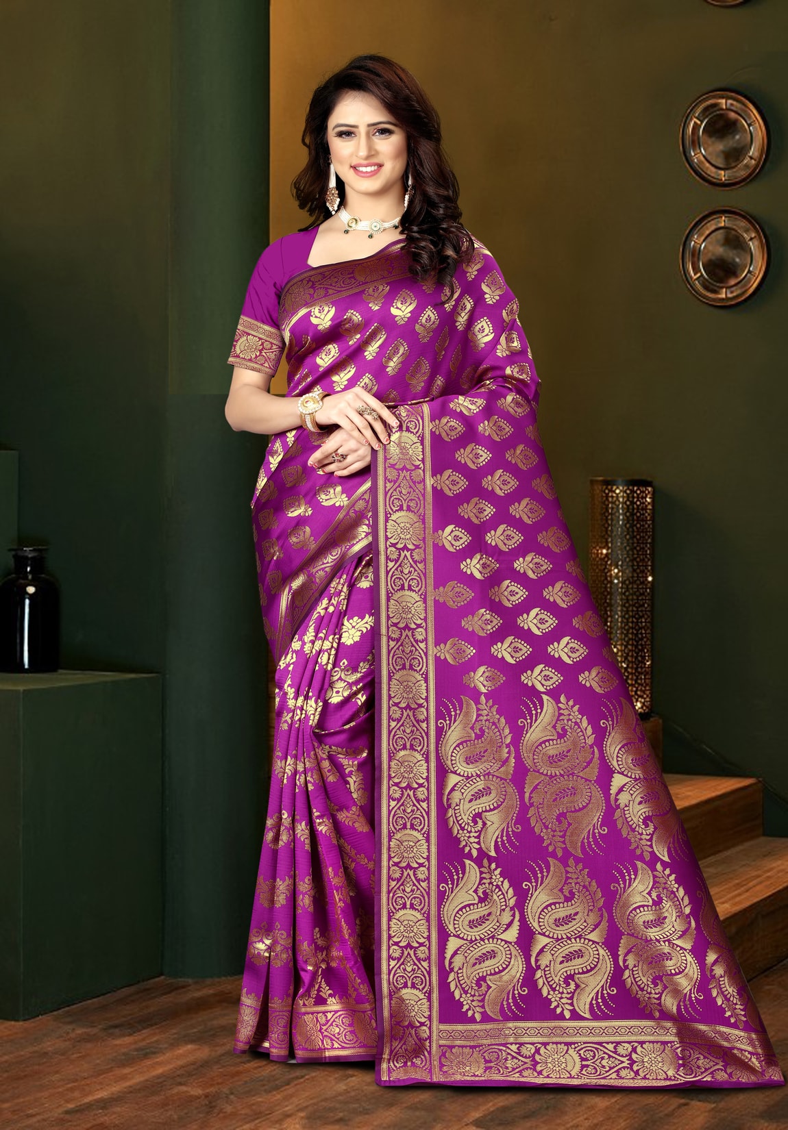 Sitka  Presents Suhasini  Vol 15  Festive Wear Saree