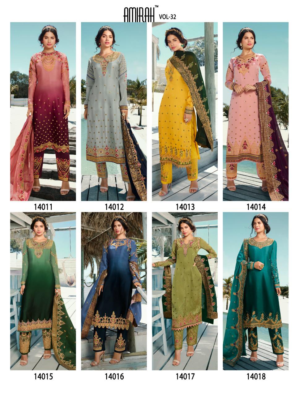 Amirah Vol 32  Salwar Suits Collection