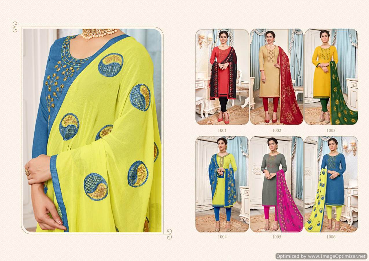 Avc Presents Surbhi Designer Dress Material