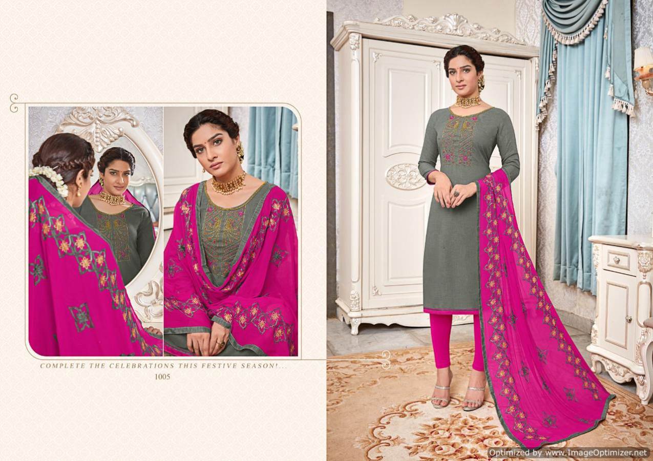 Avc Presents Surbhi Designer Dress Material