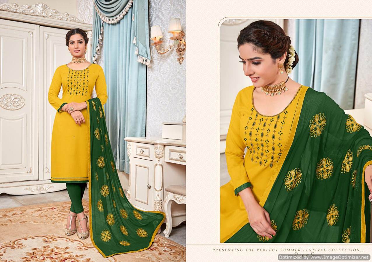 Avc Presents Surbhi Designer Dress Material