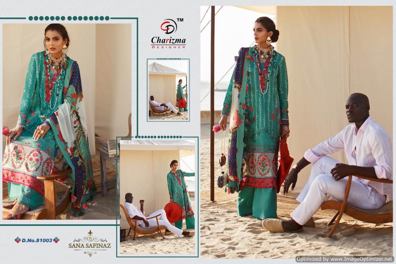 Charizma Presents  Sana Safina  Pakistani Salwar Suits